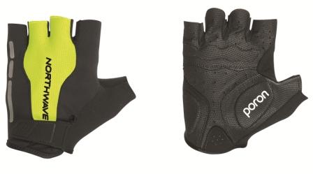 Велоперчатки NORTHWAVE C89172085 BLACK-Yellow FL L